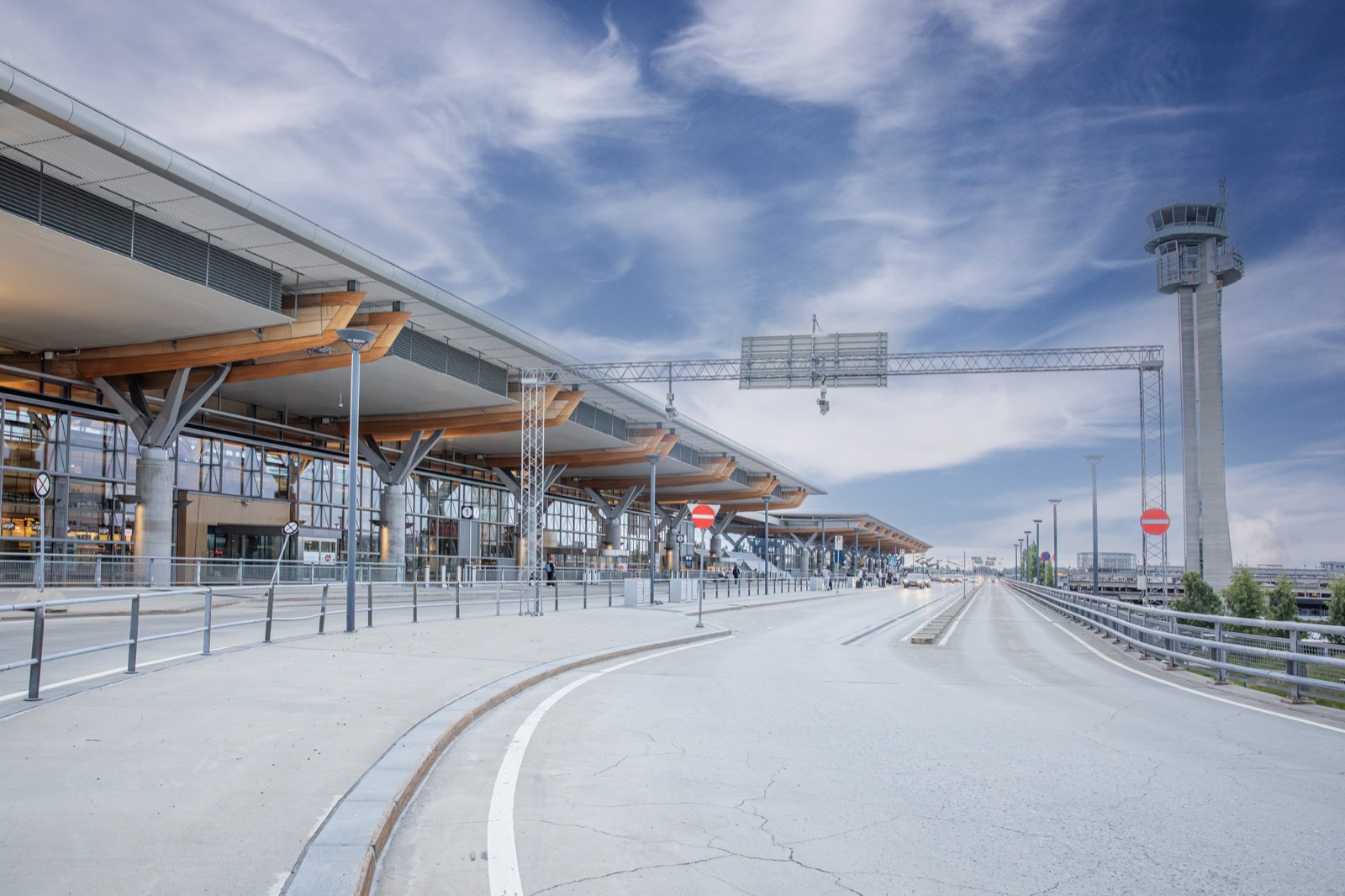 Terminalen ved Oslo Lufthavn Gardermoen – levering ved avgang